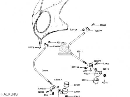 FAIRING - AR80A1 1982 USA