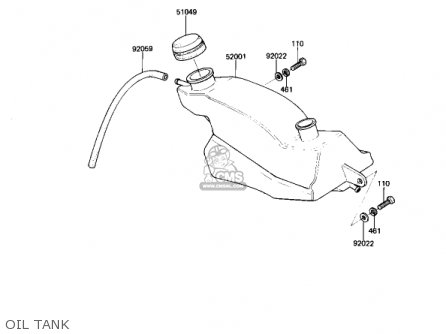 OIL TANK - AR80A1 1982 USA