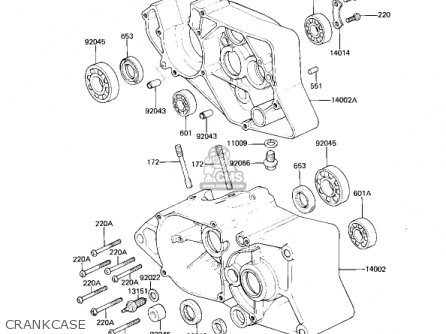 CRANKCASE - AR80A1 1982 USA