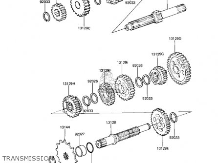 TRANSMISSION - AR80A1 1982 USA
