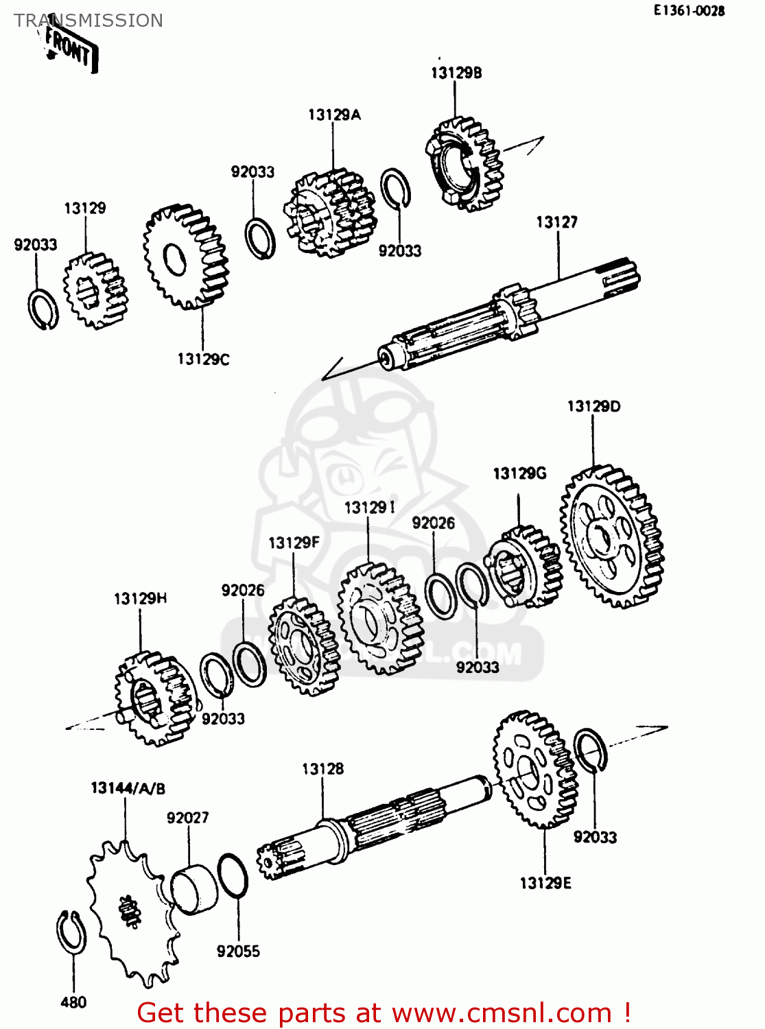 TRANSMISSION AR80C2 1984 USA / MPH