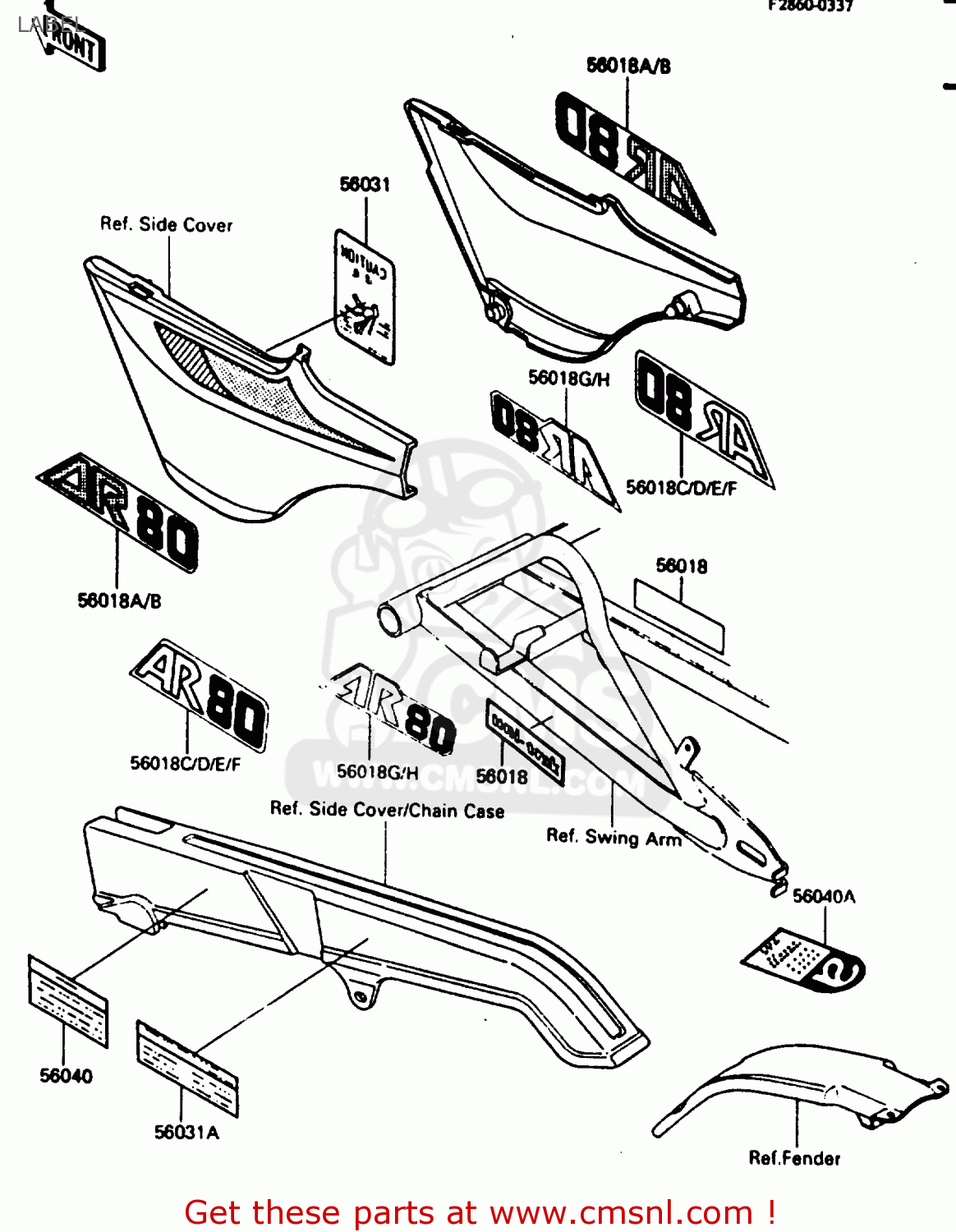 LABEL AR80C2 1984 USA / MPH