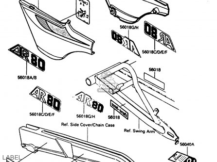 LABEL - AR80C2 1984 USA / MPH