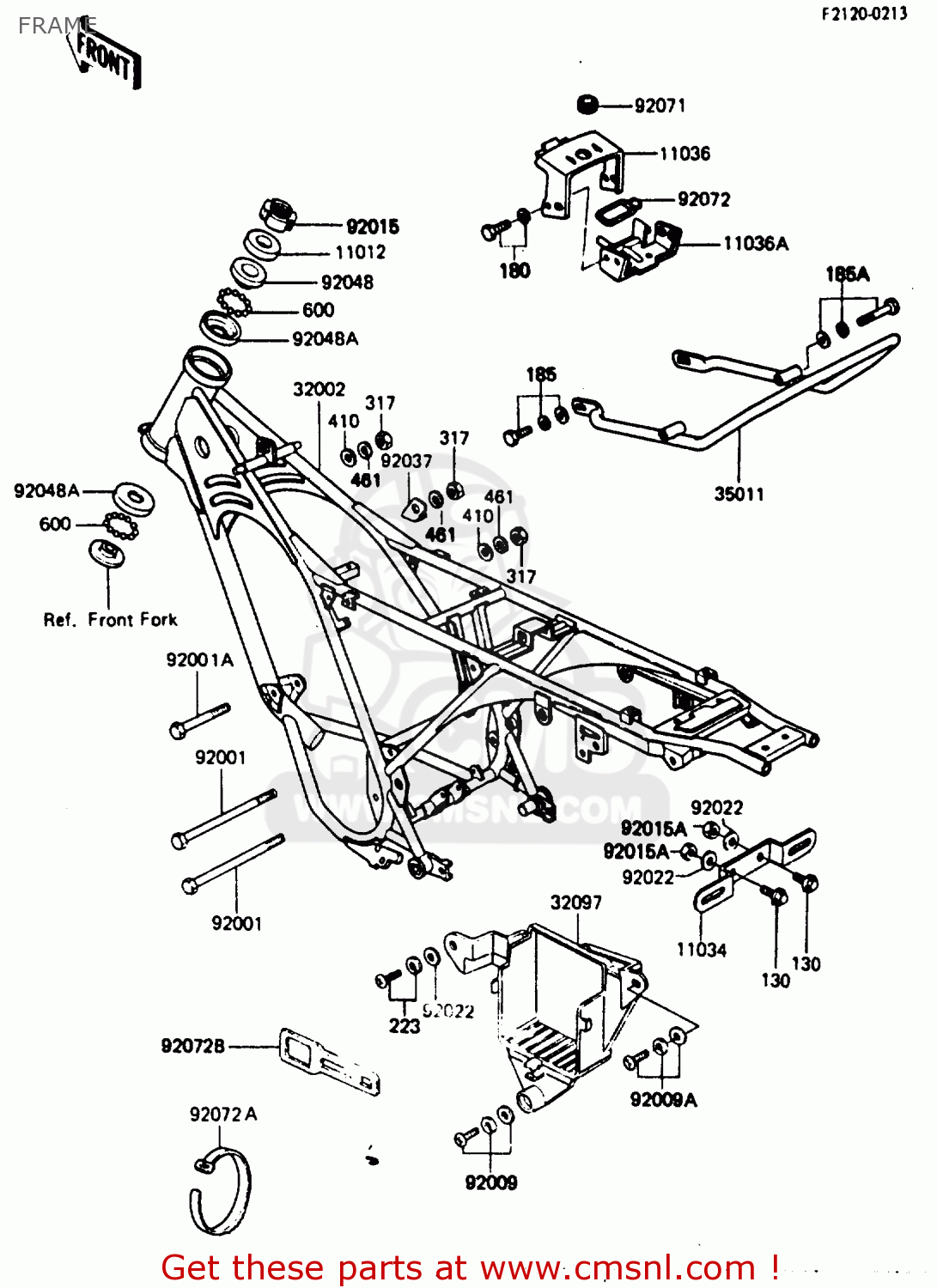 FRAME AR80C3 1985 USA / MPH