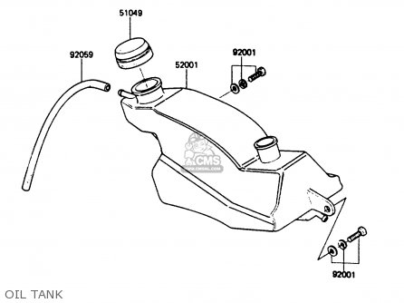 OIL TANK - AR80C3 1985 USA / MPH