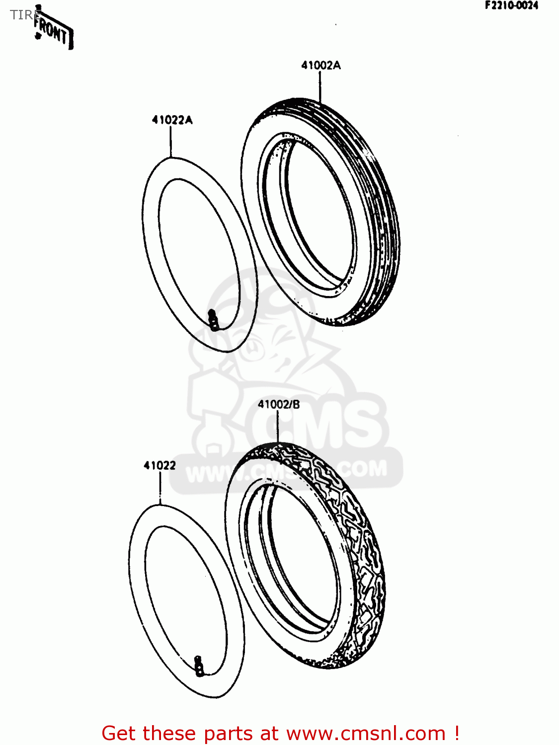 TIRE AR80C5 1987 USA / MPH