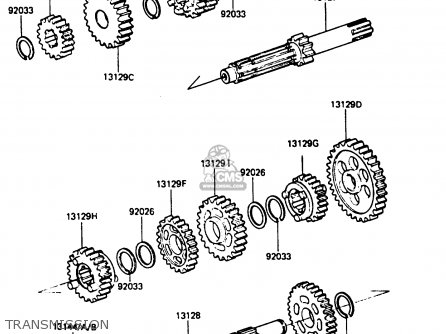 TRANSMISSION - AR80C5 1987 USA / MPH