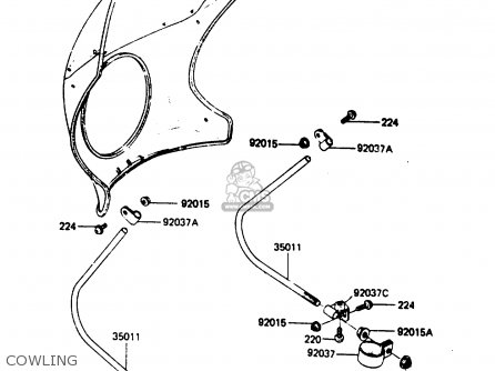 COWLING - AR80C5 1987 USA / MPH