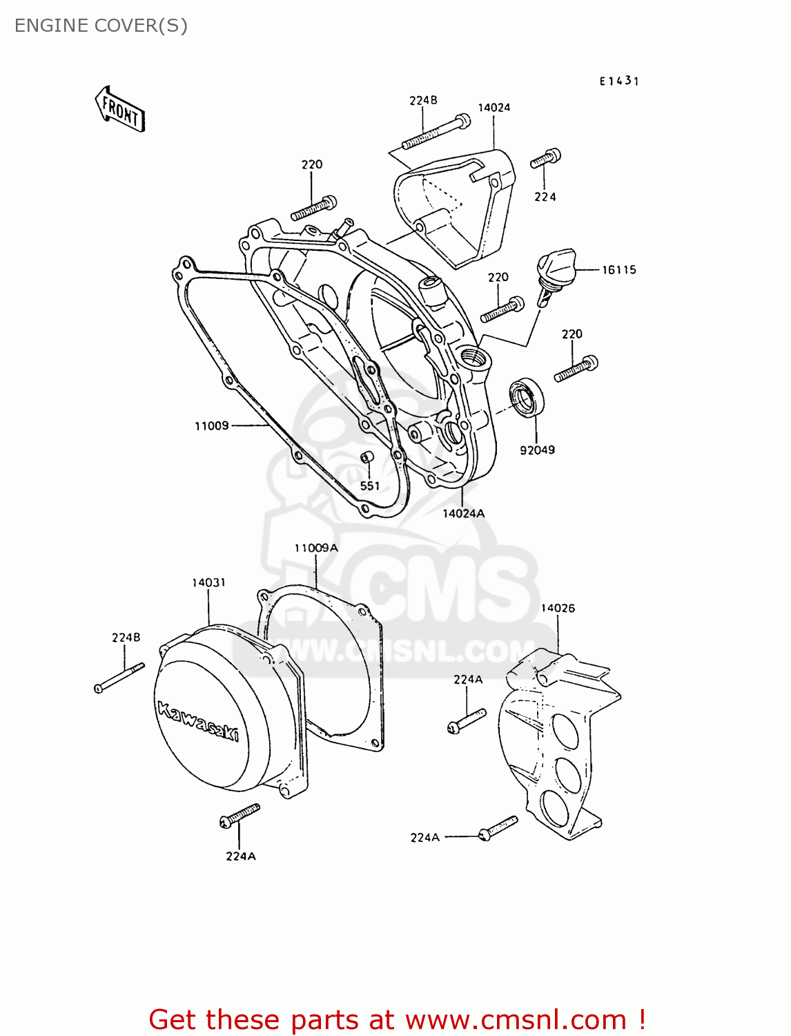 ENGINE COVER(S) AR80C6 1988 UNITED KINGDOM