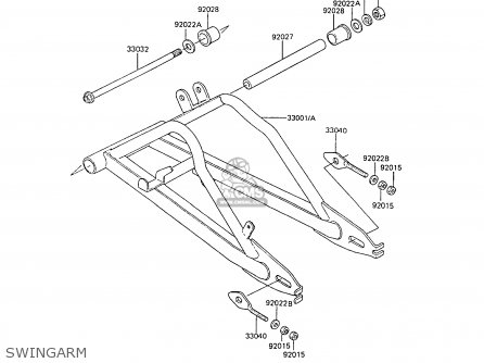 SWINGARM - AR80C6 1988 UNITED KINGDOM