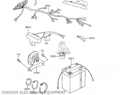 CHASSIS ELECTRICAL EQUIPMENT - AR80C6 1988 UNITED KINGDOM