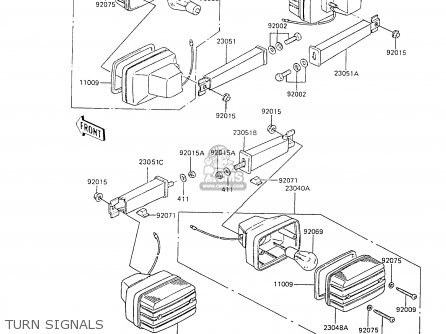 TURN SIGNALS - AR80C7 1989 UNITED KINGDOM