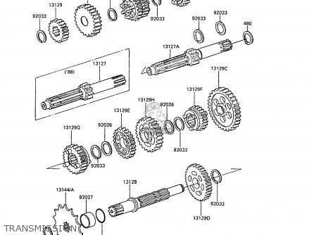 TRANSMISSION - AR80C8 1990 UNITED KINGDOM