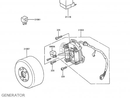 GENERATOR - AR80C8 1990 UNITED KINGDOM