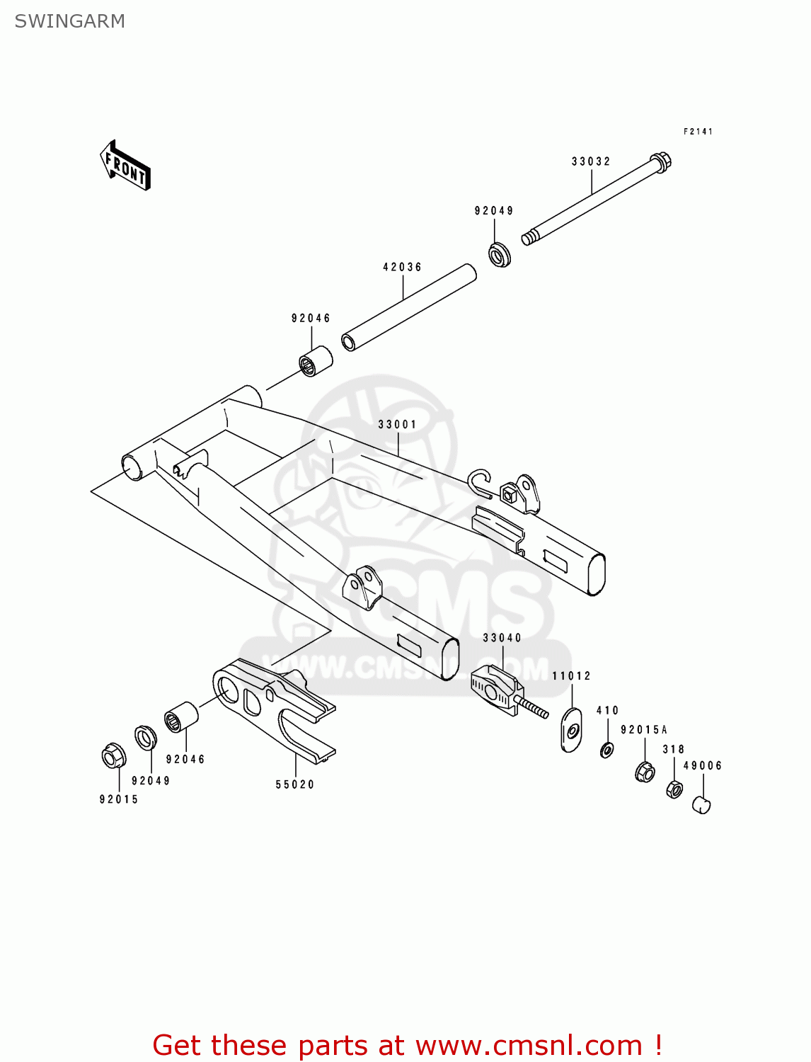 SWINGARM BJ250A2 ESTRELLA 1994 FG