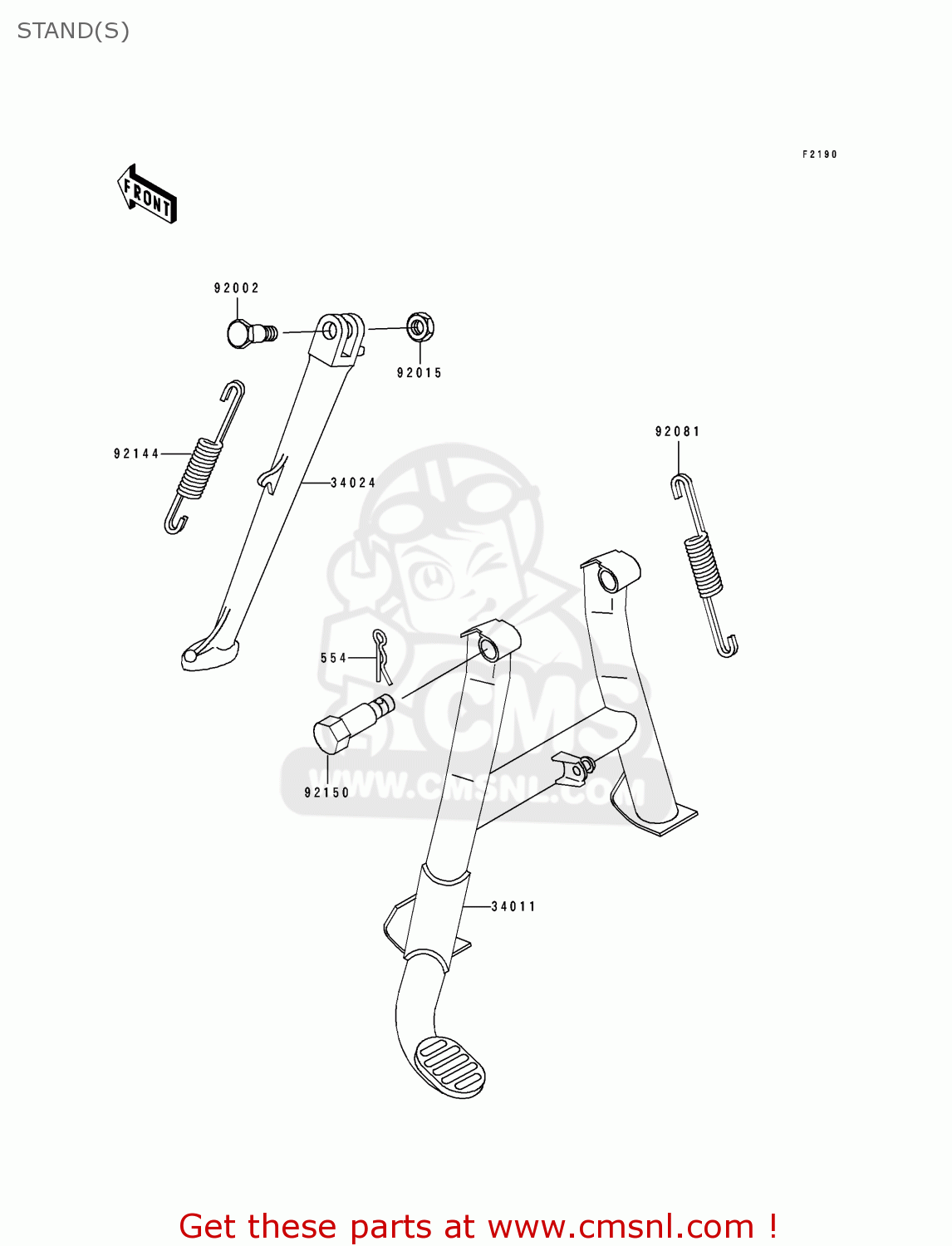 STAND(S) BJ250A2 ESTRELLA 1994 FG