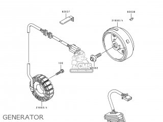 GENERATOR - BJ250A2 ESTRELLA 1994 FG