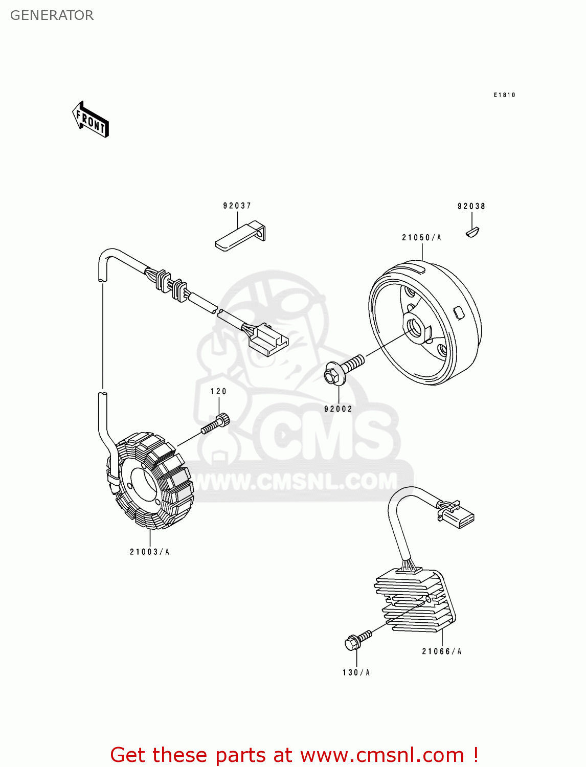 GENERATOR BJ250A3 ESTRELLA 1995 FG