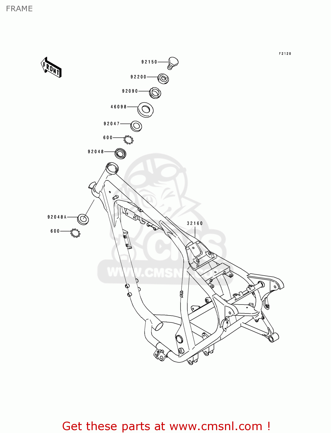 FRAME BJ250A3 ESTRELLA 1995 FG