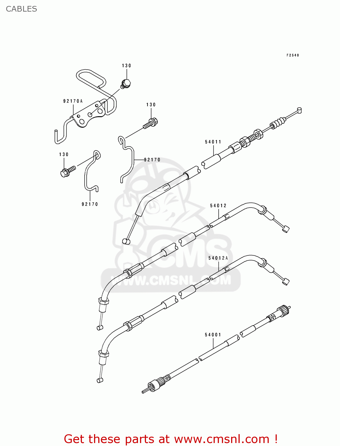 CABLES BJ250A3 ESTRELLA 1995 FG