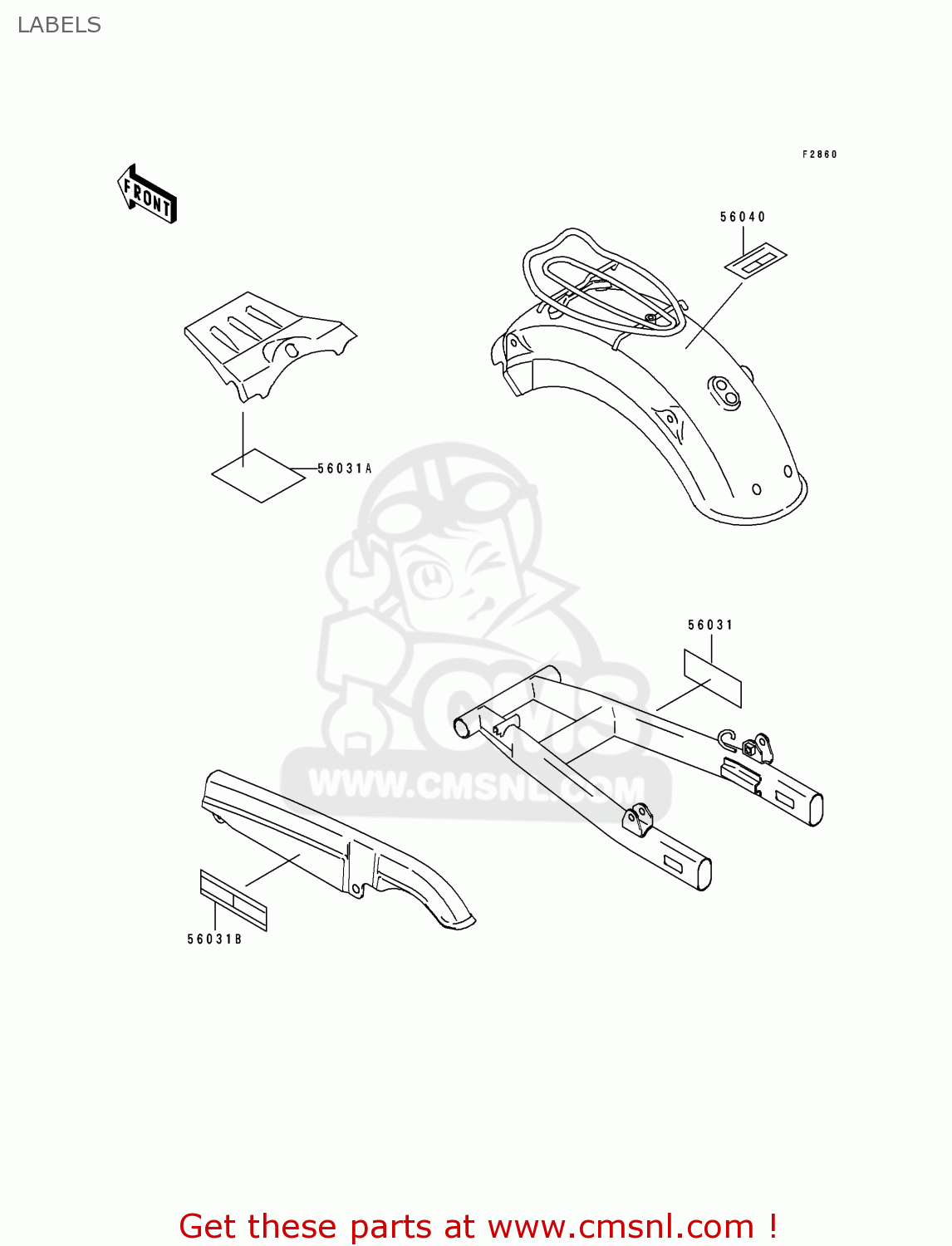 LABELS BJ250A3 ESTRELLA 1995 FG