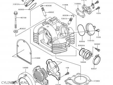 CYLINDER HEAD - BJ250A3 ESTRELLA 1995 FG