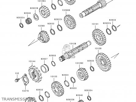TRANSMISSION - BJ250A3 ESTRELLA 1995 FG