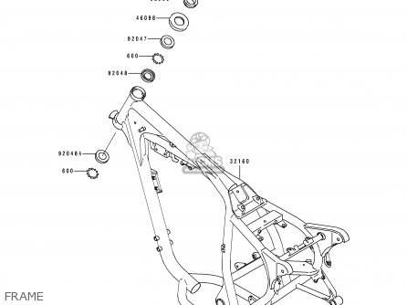 FRAME - BJ250A3 ESTRELLA 1995 FG