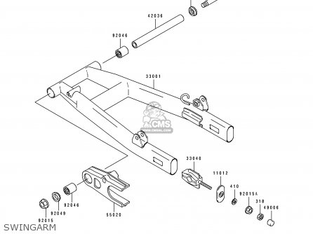 SWINGARM - BJ250A3 ESTRELLA 1995 FG
