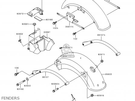 FENDERS - BJ250A3 ESTRELLA 1995 FG