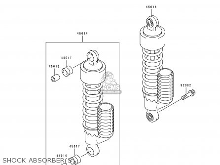 SHOCK ABSORBER(S) - BJ250A3 ESTRELLA 1995 FG