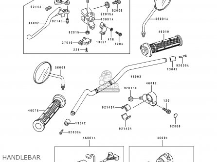 HANDLEBAR - BJ250A3 ESTRELLA 1995 FG