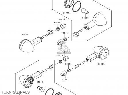 TURN SIGNALS - BJ250A3 ESTRELLA 1995 FG
