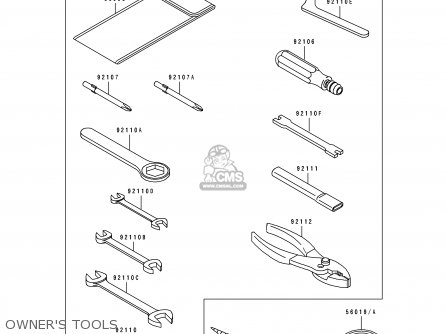 OWNER'S TOOLS - BJ250A3 ESTRELLA 1995 FG