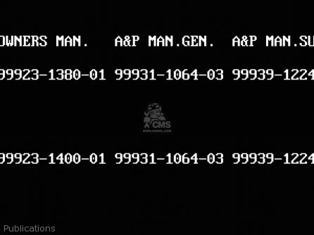 Publications - BJ250A3 ESTRELLA 1995 FG