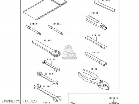 OWNER'S TOOLS - BJ250C2 ESTRELLA 1996 FRANCE NL AR FG
