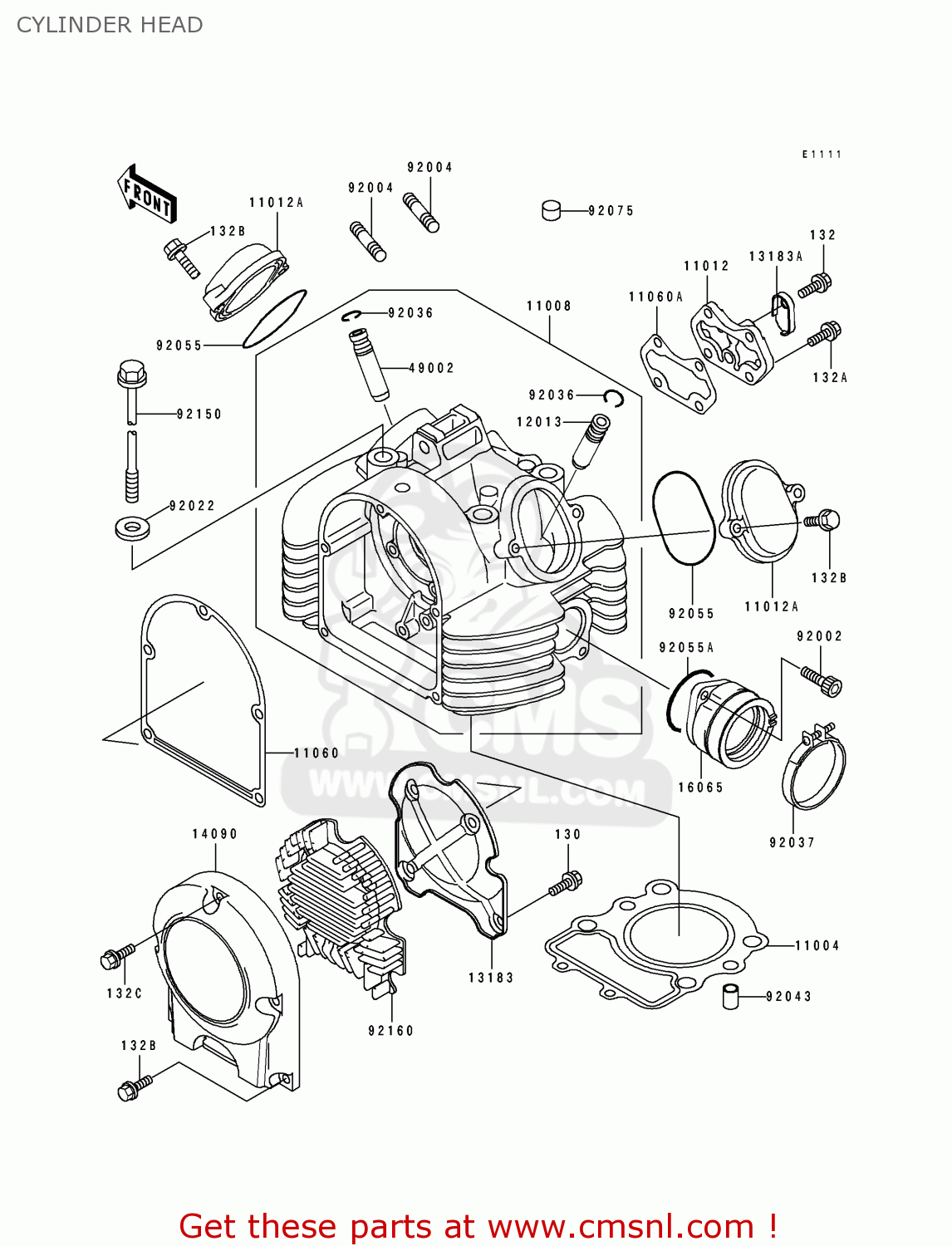 CYLINDER HEAD BJ250C3 ESTRELLA 1997 AUSTRIA