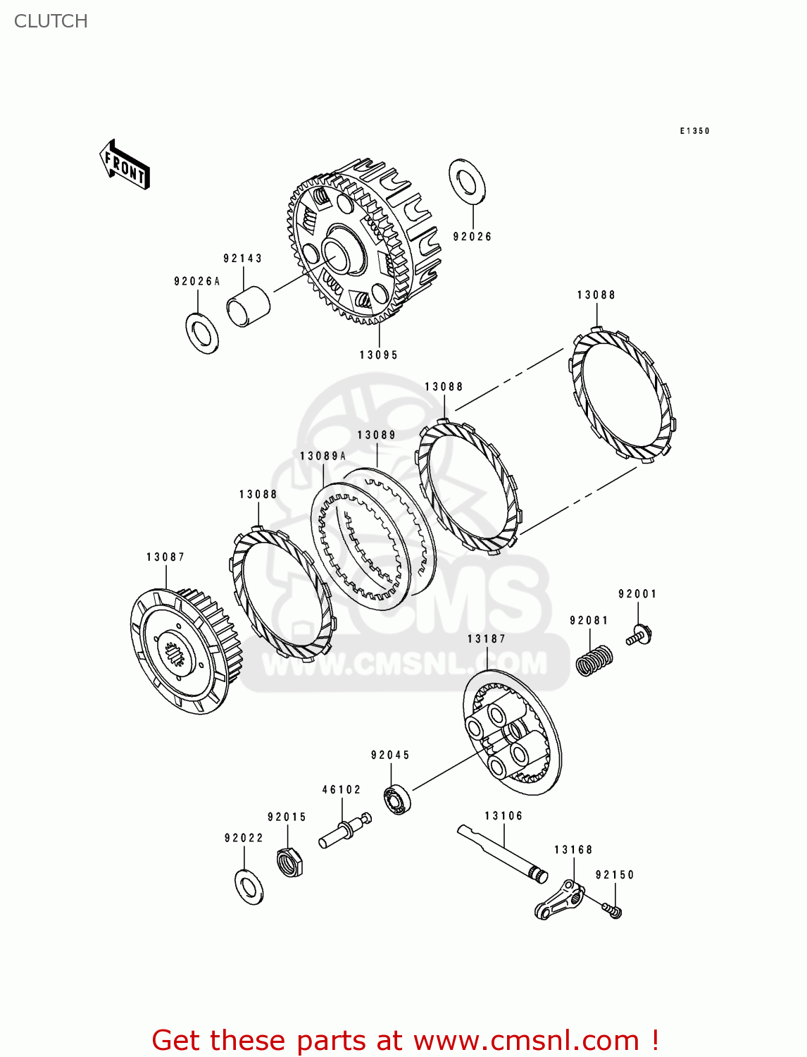 CLUTCH BJ250C3 ESTRELLA 1997 AUSTRIA