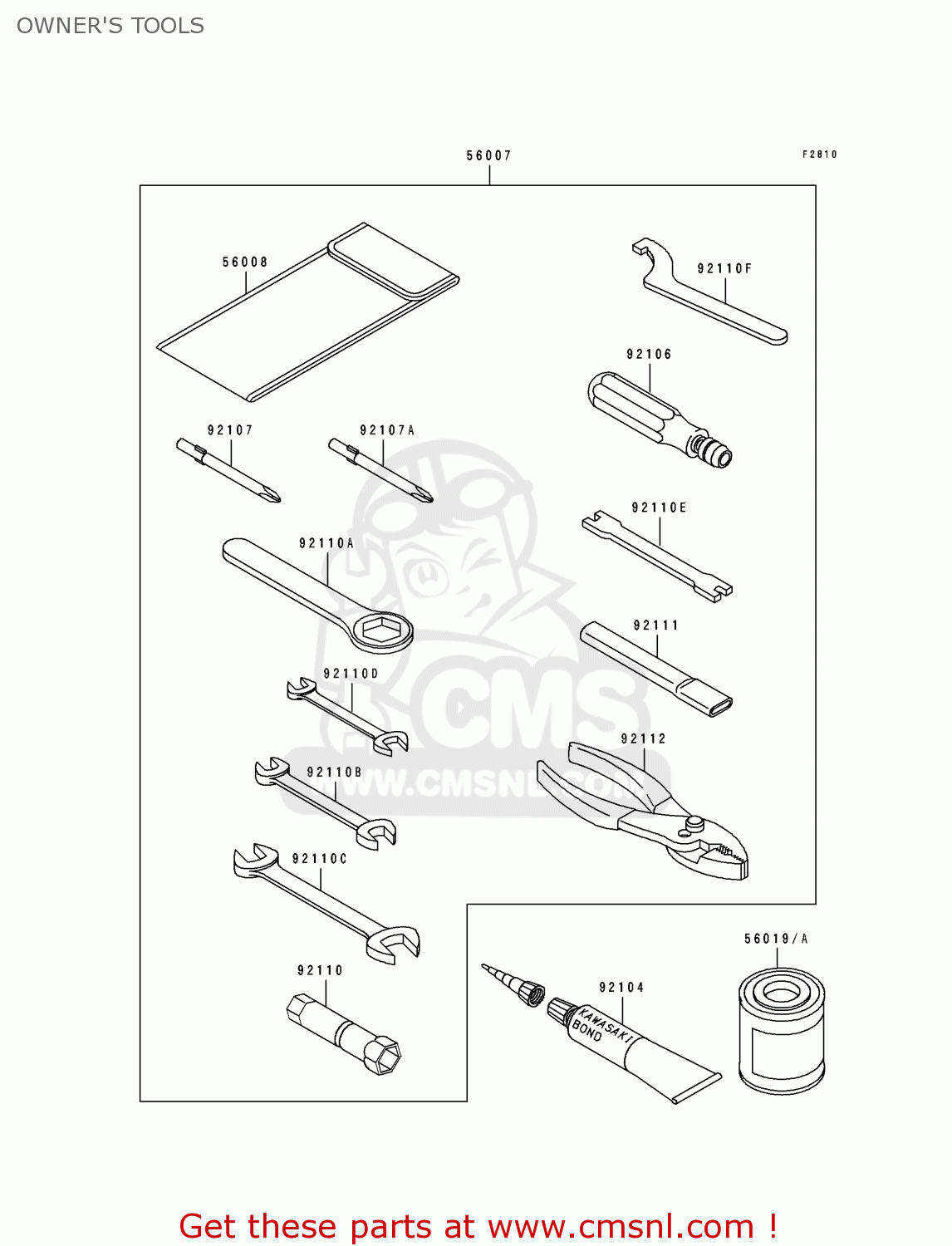 OWNER'S TOOLS BJ250C3 ESTRELLA 1997 AUSTRIA