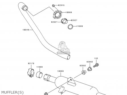 MUFFLER(S) - BJ250C3 ESTRELLA 1997 AUSTRIA