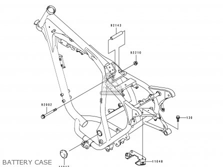 BATTERY CASE - BJ250C3 ESTRELLA 1997 AUSTRIA