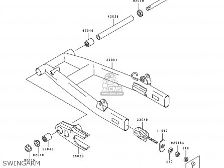 SWINGARM - BJ250C3 ESTRELLA 1997 AUSTRIA