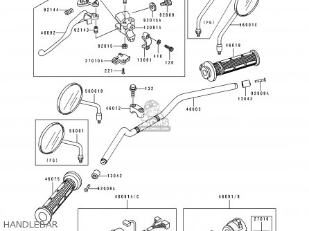 HANDLEBAR - BJ250C3 ESTRELLA 1997 AUSTRIA