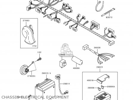 CHASSIS ELECTRICAL EQUIPMENT - BJ250C3 ESTRELLA 1997 AUSTRIA