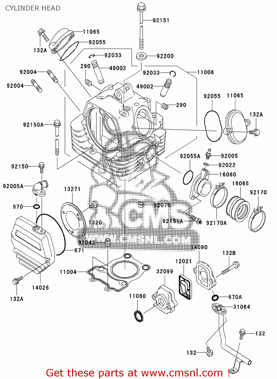 BOUCHON DE RÉSERVOIR KAWASAKI ELIMINATOR 125 1999 - Livraison Gratuite