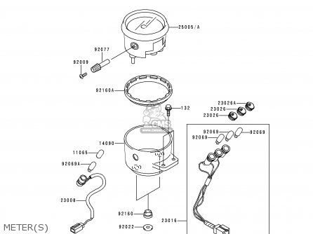 METER(S) - BN125A1 ELIMINATOR 1998 EUROPE UK FR AR FG GR NR SD SP ST