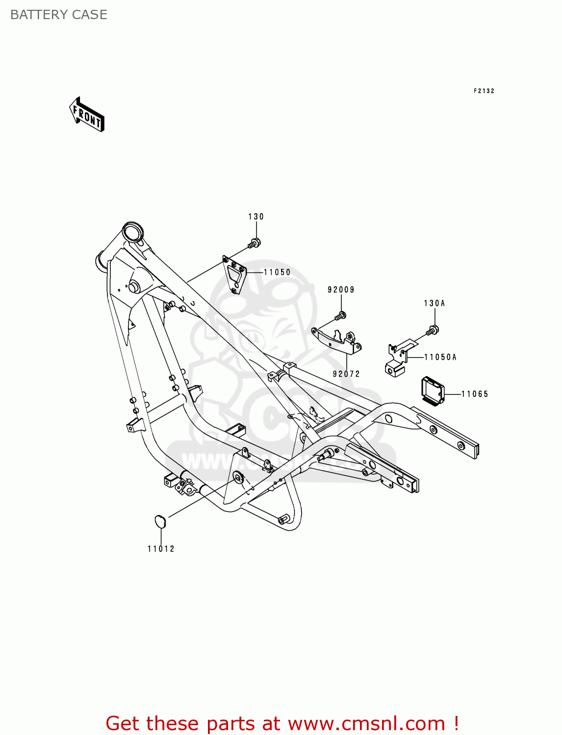 BATTERY CASE BN125A2 ELIMINATOR 1999 EUROPE UK FR AR FG GR NR SD SP ST