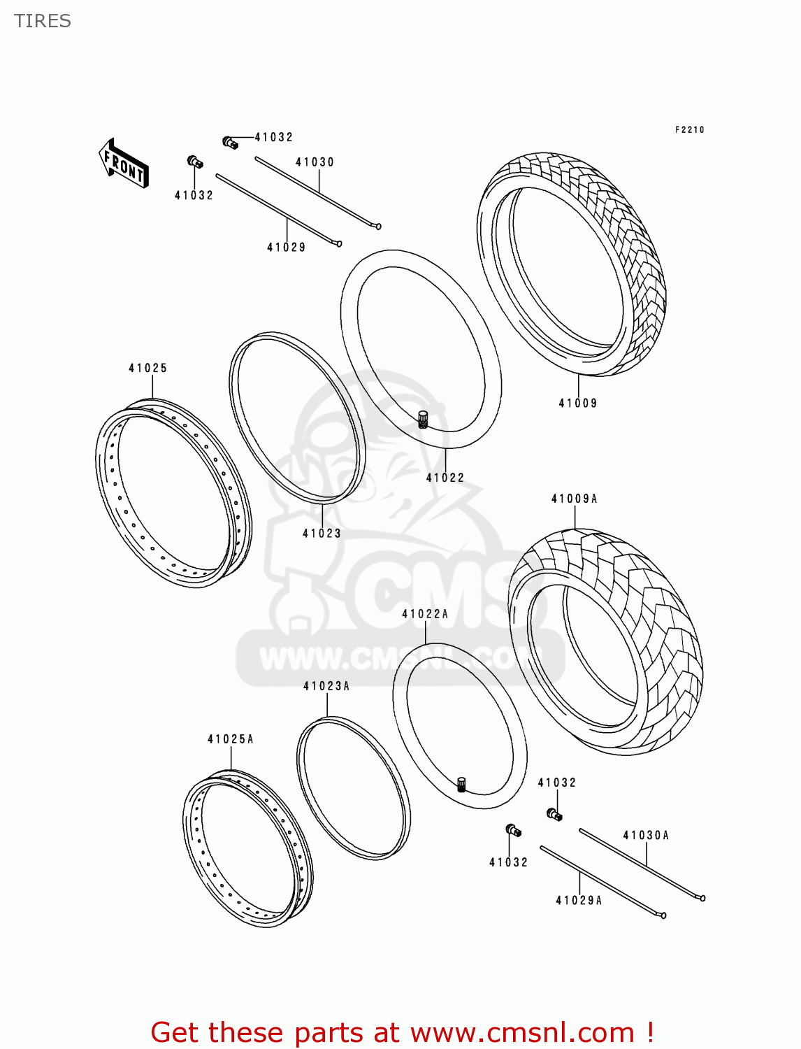TIRES BN125A2 ELIMINATOR 1999 EUROPE UK FR AR FG GR NR SD SP ST