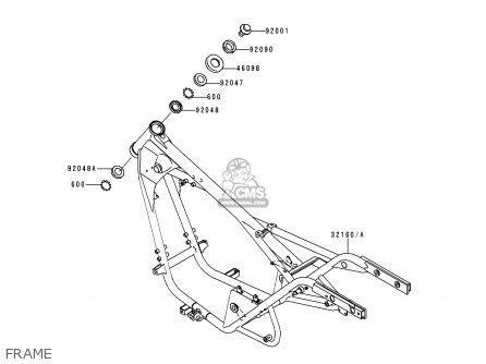 FRAME - BN125A2 ELIMINATOR 1999 EUROPE UK FR AR FG GR NR SD SP ST