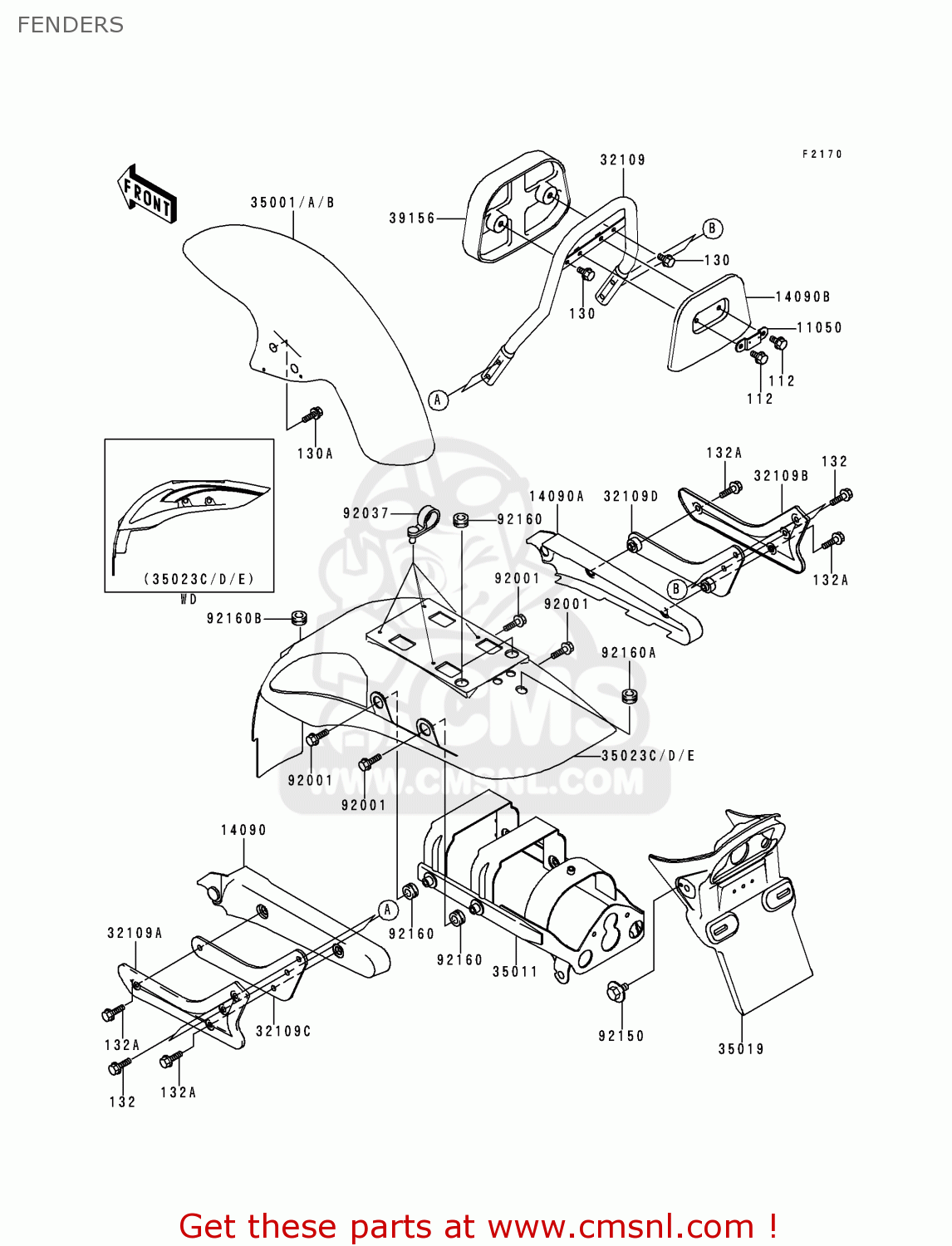 FENDERS BN125A3 ELIMINATOR 2000 EUROPE UK FR NR